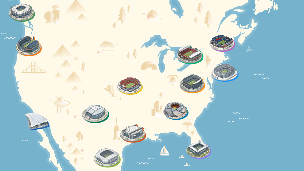 World Cup 2026 stadiums