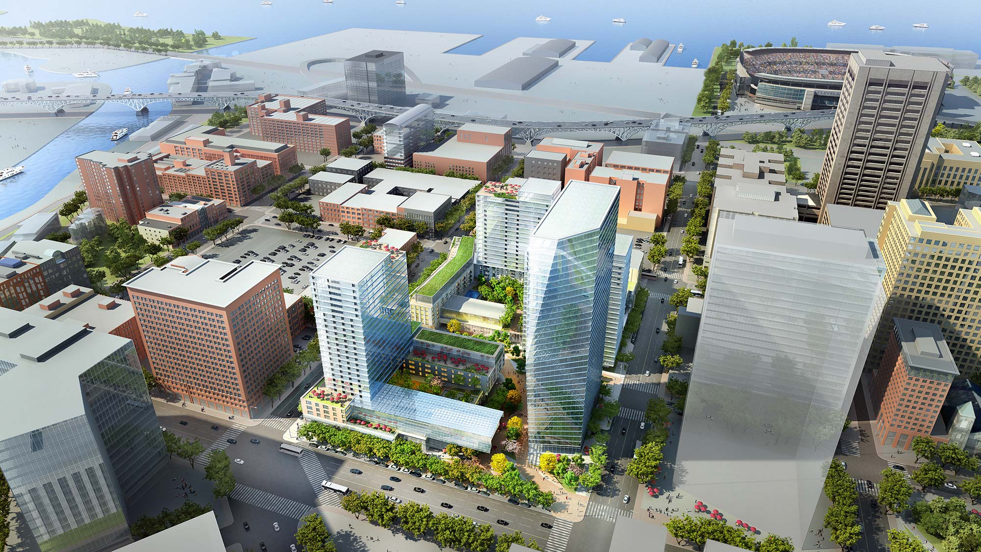 Cleveland Warehouse District Redevelopment Master Plan | Gensler