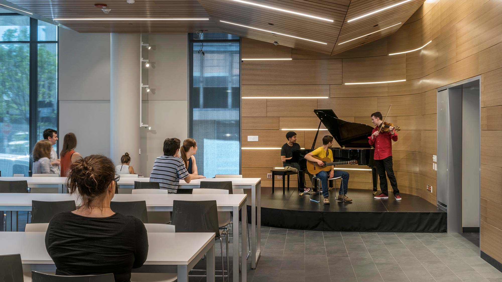 New England Conservatory Student Life and Performance Center Gensler