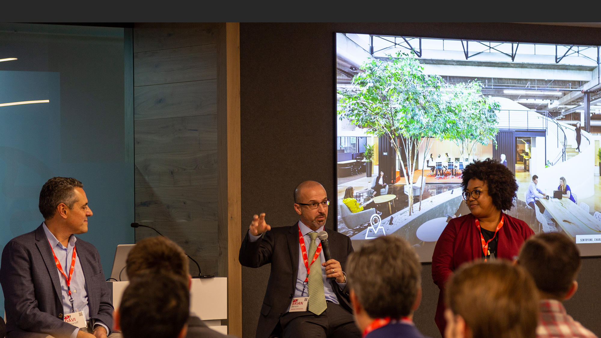 The panel included shared insights on the future of workplace in Philadelphia.