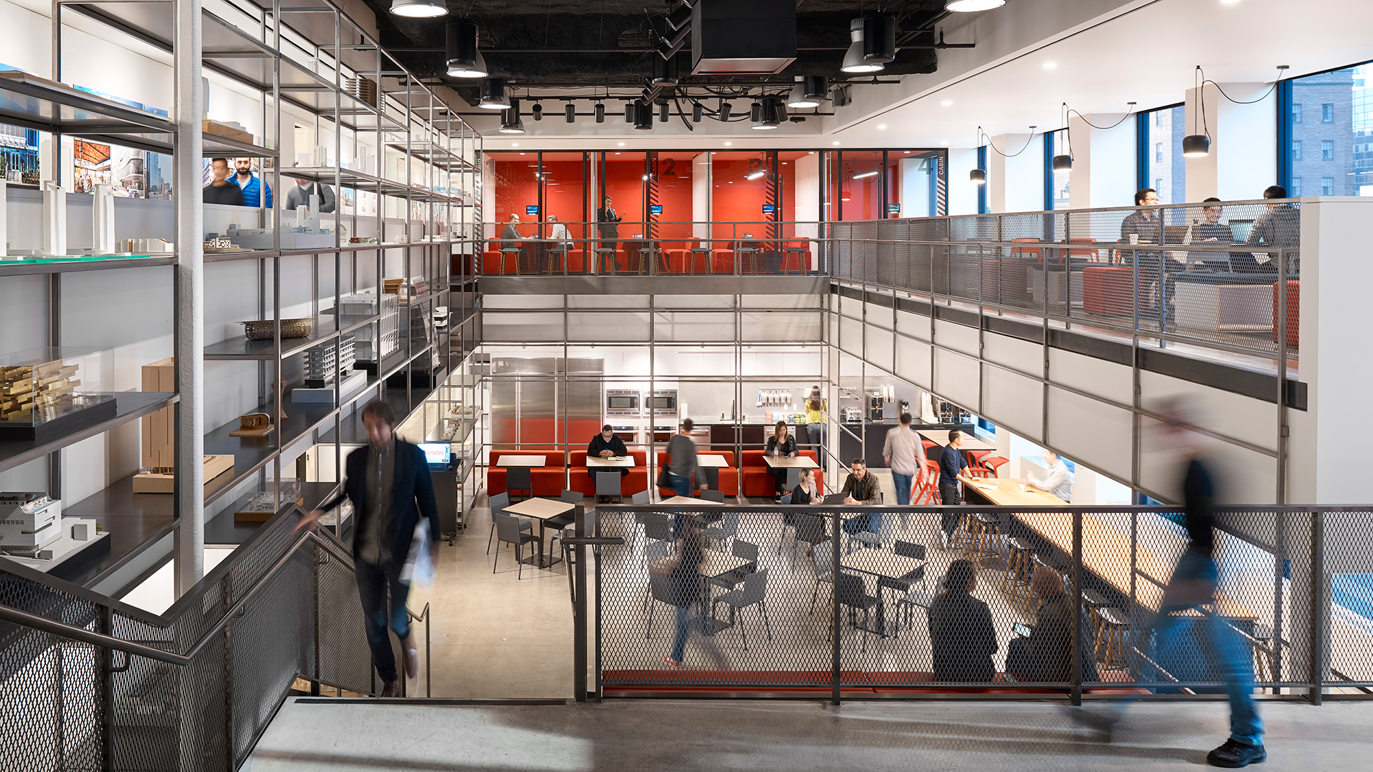 Gensler's Los Angeles office has a mix of spaces for focus and collaboration