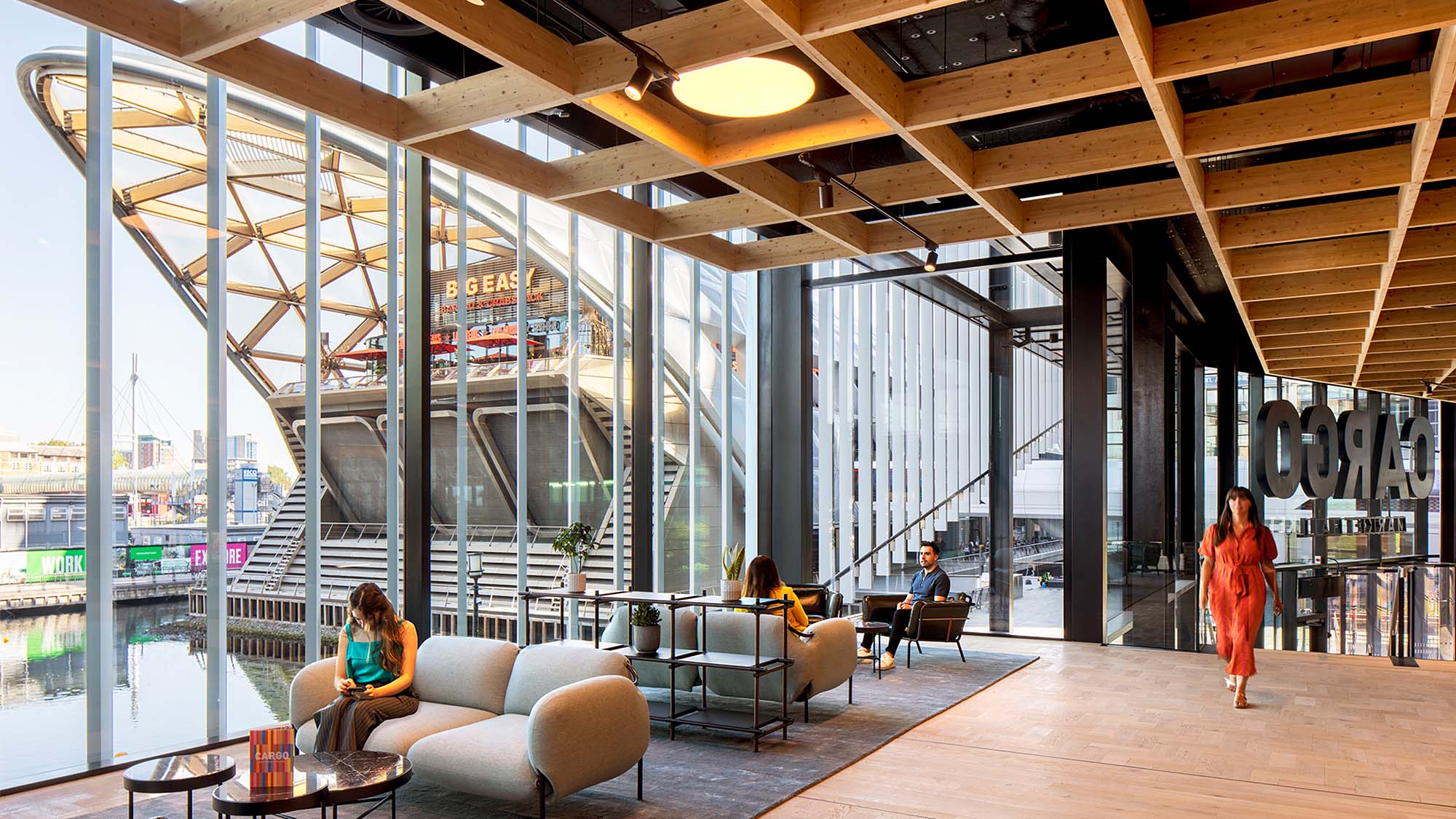 Cargo, Crossrail Place | Projects | Gensler
