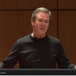 A man with a straight face.