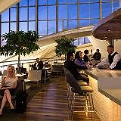 A group of people sitting in a room.