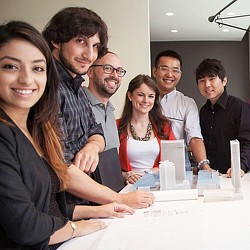A group of people posing for a photo.