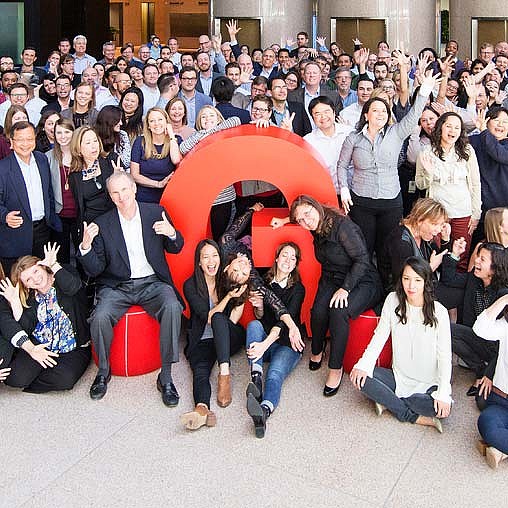 A group of people posing for a photo.