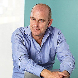 A man with his arms crossed.