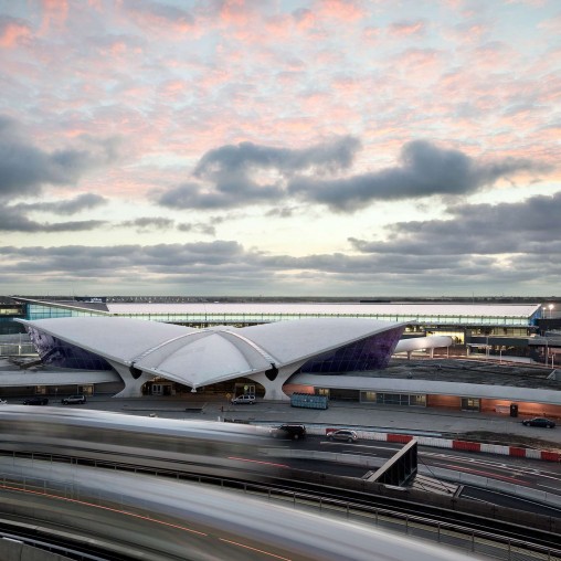 JFK JetBlue Airways terminal exterior