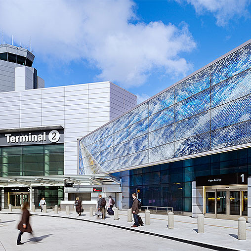 SFO Terminal 2 exterior
