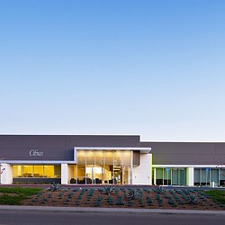 A building with a lot of windows.