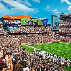 FirstEnergy Stadium filled with fans.
