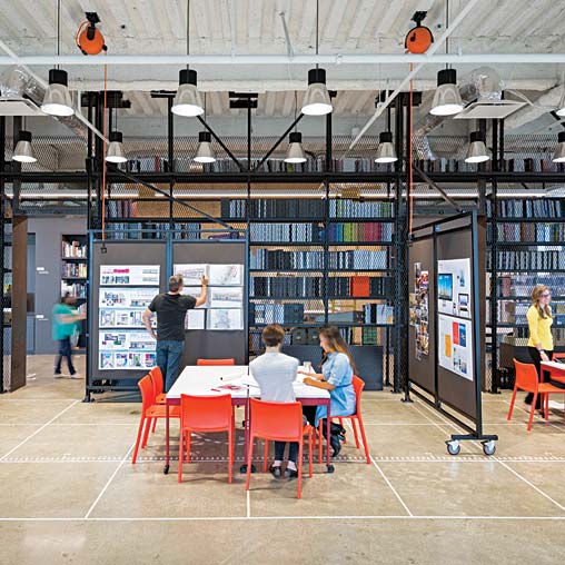 Gensler Oakland materials library.