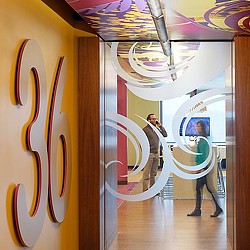 A person taking a picture of himself in a mirror.