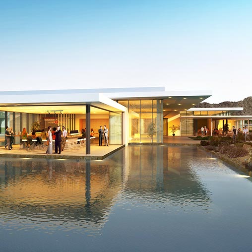 Montage Spa and Pendry Hotel La Quinta rendering