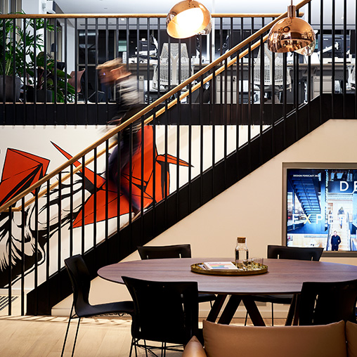 Gensler Sydney office staircase