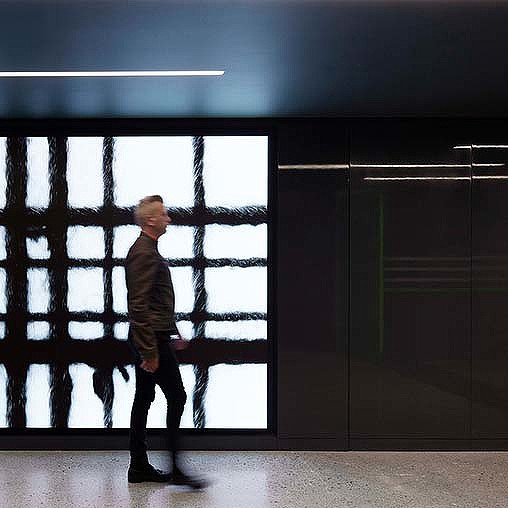 A man standing in a room.