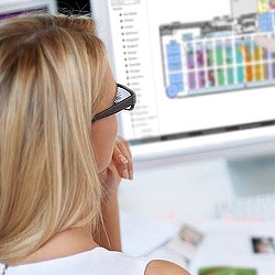 A person with a pair of sunglasses.