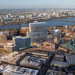 Fenway Center aerial view