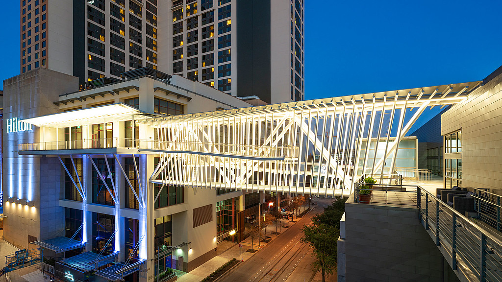 Hilton Austin Overhead Walkway