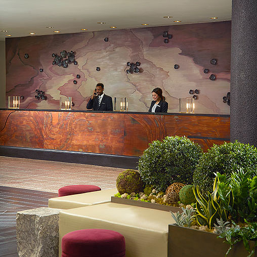 A person standing at a podium.