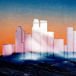 A group of white blocks.