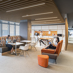 Workplace interior designed by Gensler