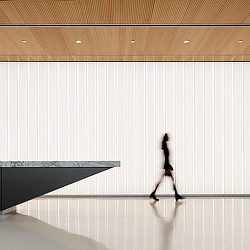 A person dancing on a stage.