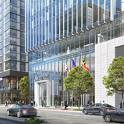 Marriott Bethesda headquarters exterior rendering