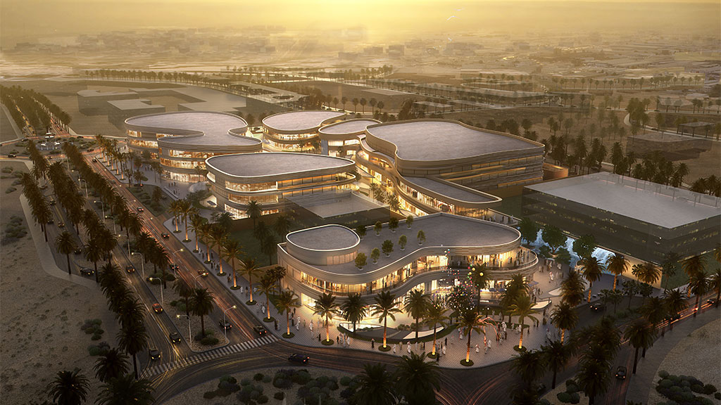 1364ah Lifestyle Center aerial rendering