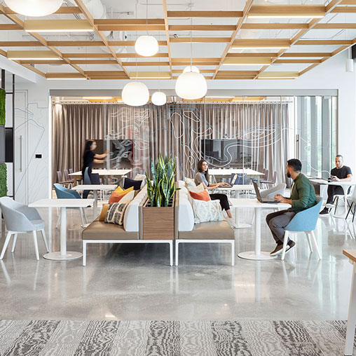 Gensler Miami office interior