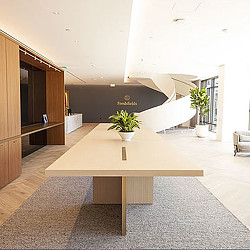 Freshfields Bruckhaus Deringer law firm office. Credit Marc Olivier Le Blanc