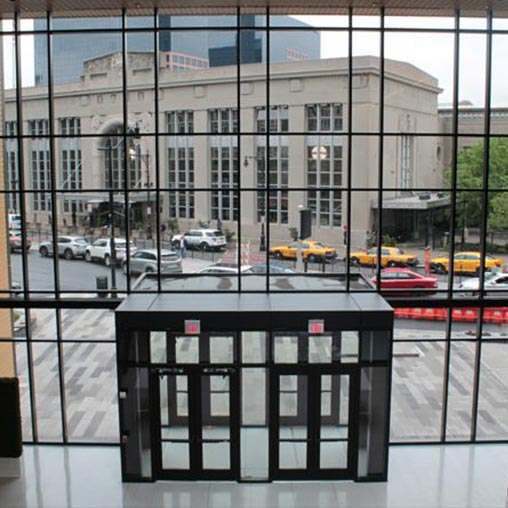 Gateway Center atrium. Credit Jessica Perry/NJBIZ