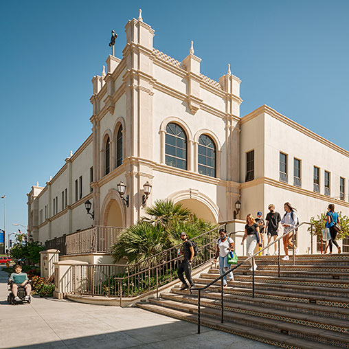 University of San Diego Learning Commons exterior