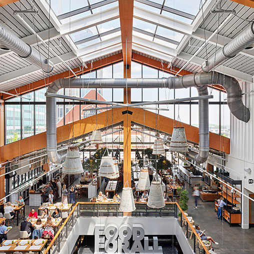 Sixty Vines at Assembly Food Hall interior