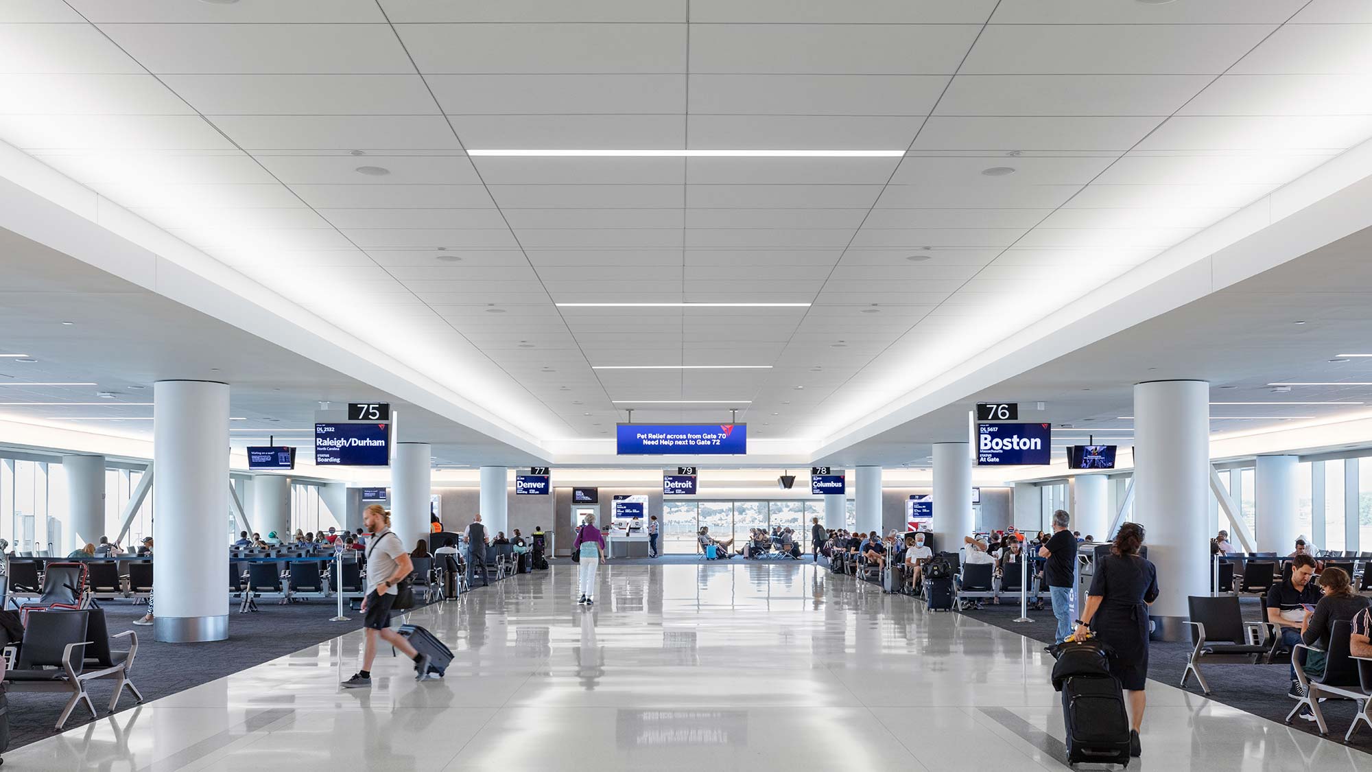 Deltas Terminal C At Laguardia Airport Projects Gensler