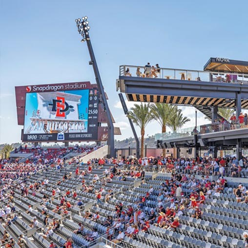 SDSU Snapdragon Stadium. Credit: Sports Business Journal.