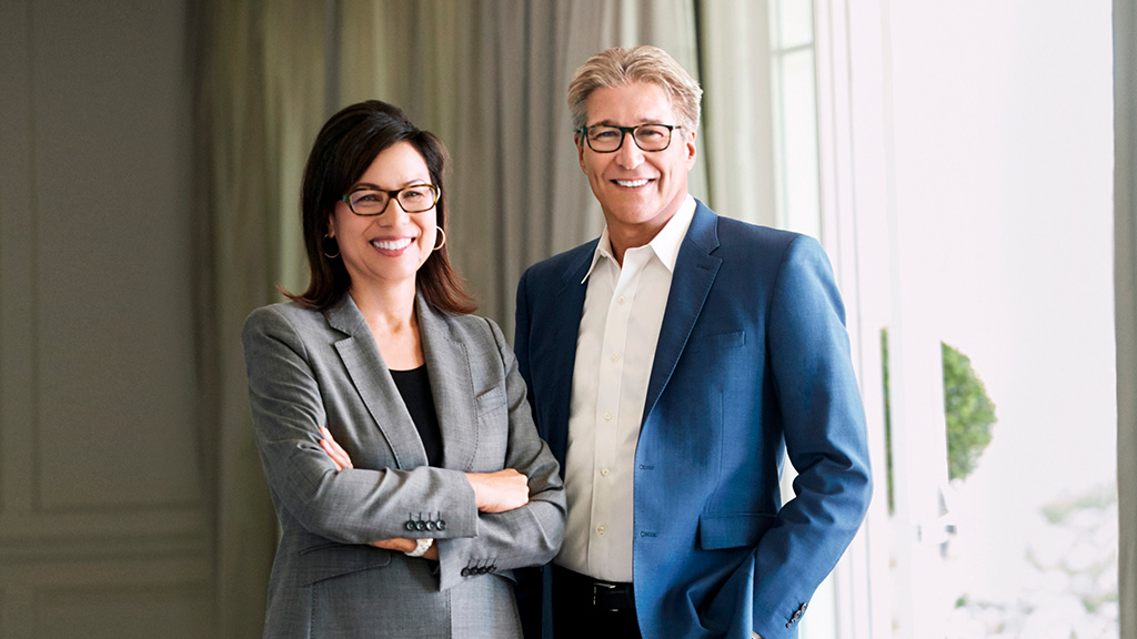 Diane Hoskins and Andy Cohen, Gensler co-CEOs.