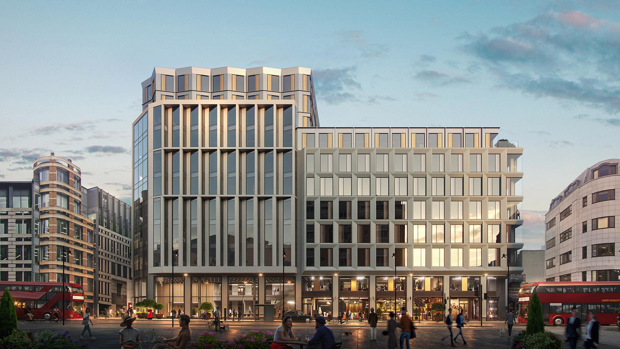 100 New Bridge Street rendering.