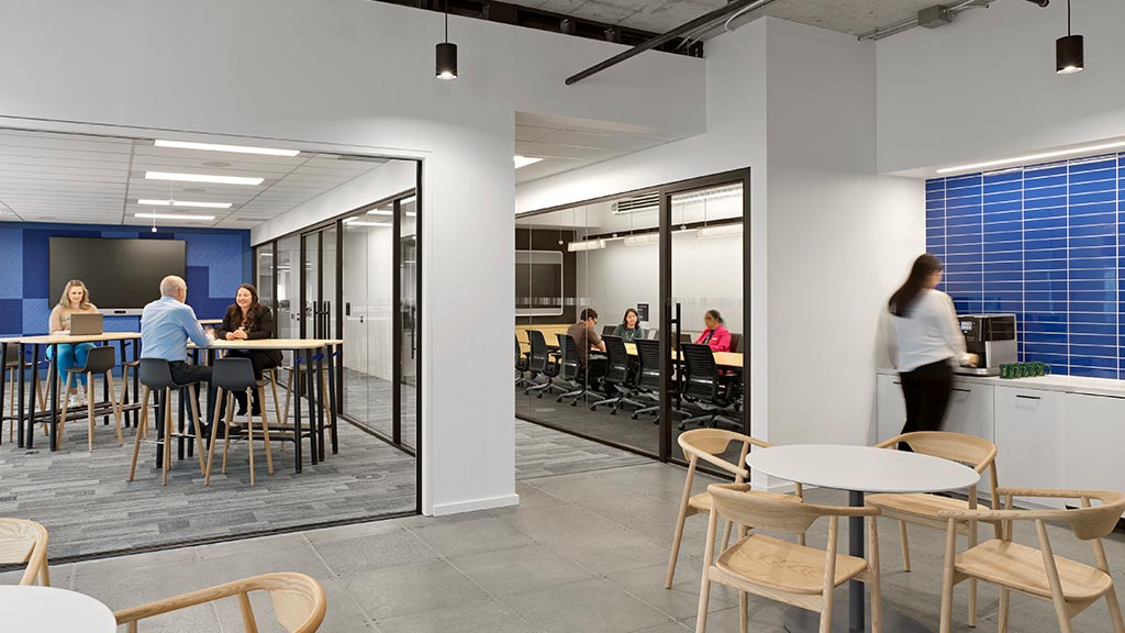 IBM Toronto office shared spaces. Credit Toronto Star