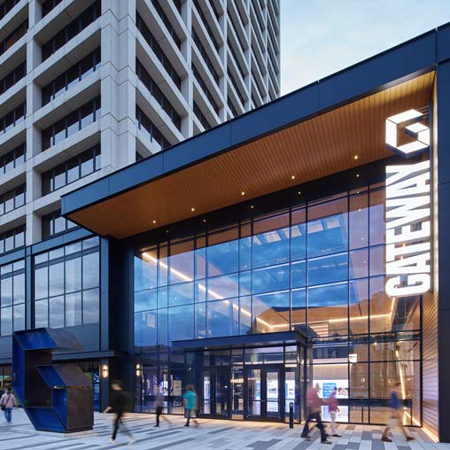 Gateway Center main entrance
