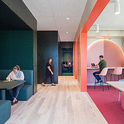 LinkedIn Omaha quiet workspaces.