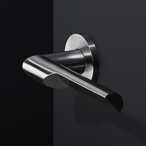 A metal object with a handle.