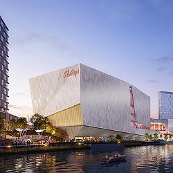 Bally's Casino nighttime rendering