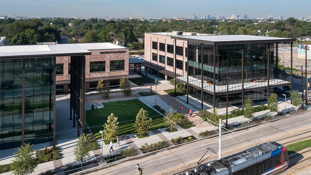 The Center for Pursuit aerial view