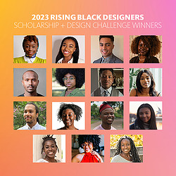 2023 Rising Black Designers Scholarship + Design Challenge Winners