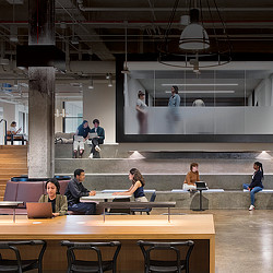 Uber Chicago open workplace