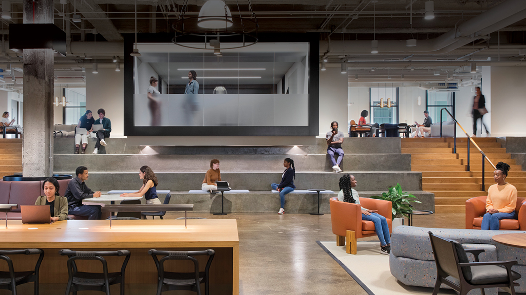 Uber Chicago open workplace