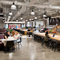 Uber Chicago open collaboration space