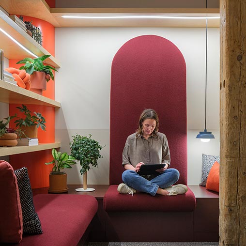Udemy workplace quiet space