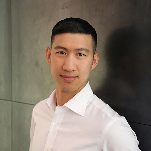 A person in a white shirt.